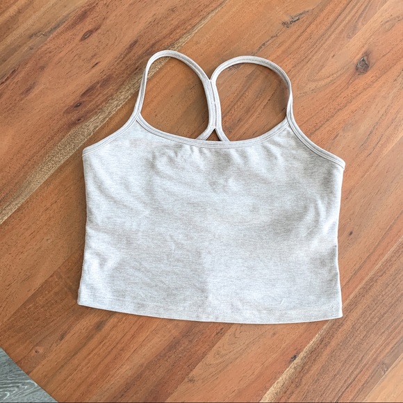 Spacedye Slim Racerback Cropped Tank